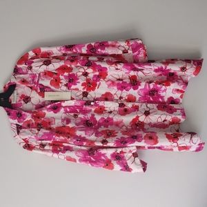 Jones New York plus size linen blouse